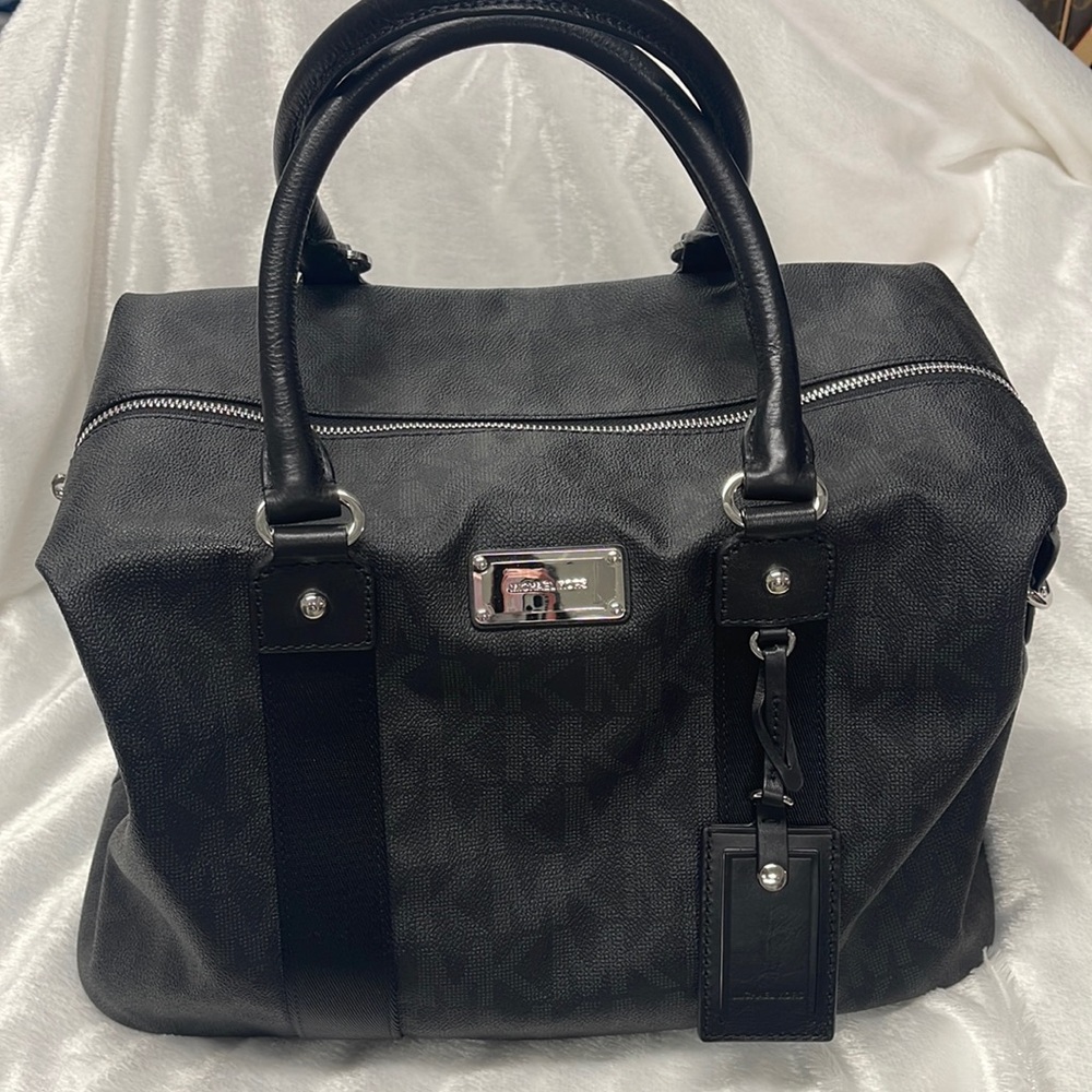 EUC Michael Kors travel weekender bag
